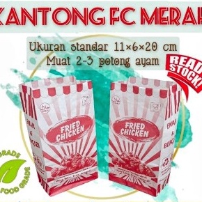 Terlaku.. Kantong Fried Chicken isi 100 pcs - kantong Ayam Chicken isi 100 Kantong ayam kfc desain M