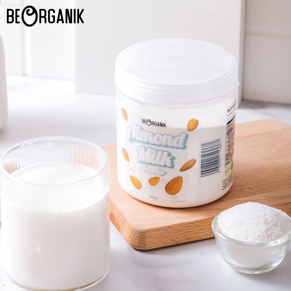 

HZYV4591 TERBARU Beorganik Almond Milk Powder / Susu Almond Bubuk 300gr