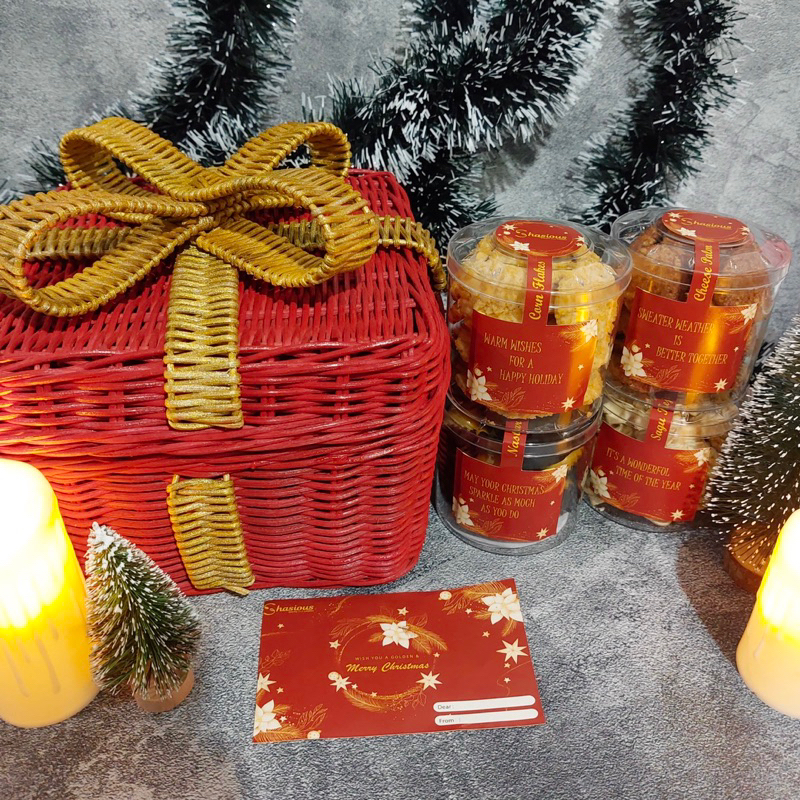 

1. CHRISTMAS HAMPERS NATAL PARCEL SOUVENIR KUE KERING - kado