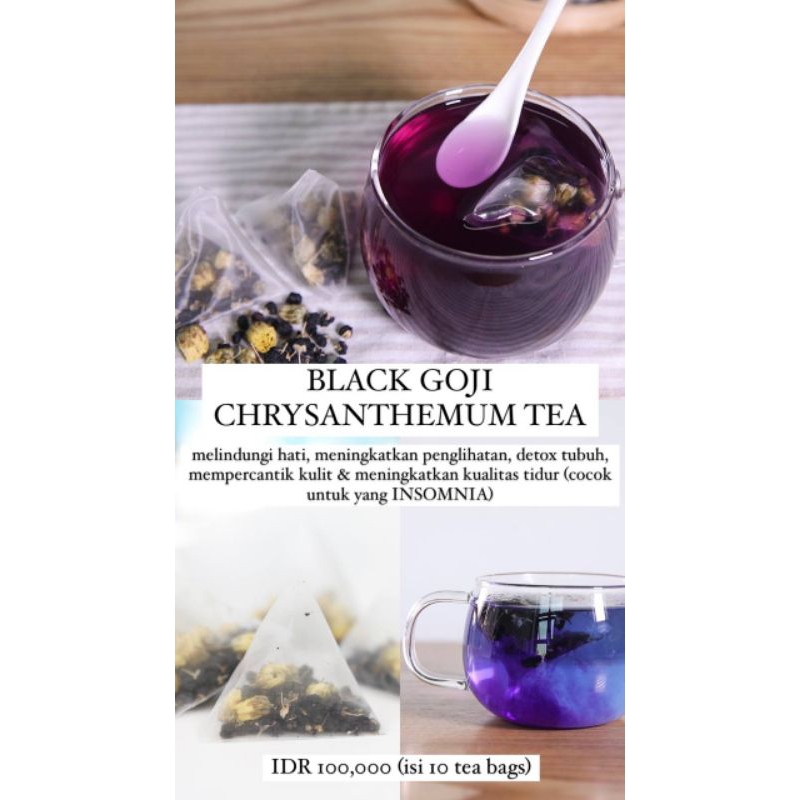 

BLACK GOJI CHRSYANTHEMUM TEA
