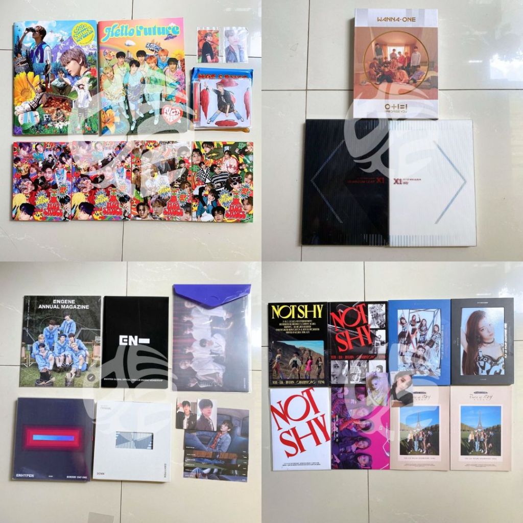 [Ready Preloved] Official NCT Enhypen Itzy Wanna One X1 Aespa Lightsum Album Photocard Only Jake Yej