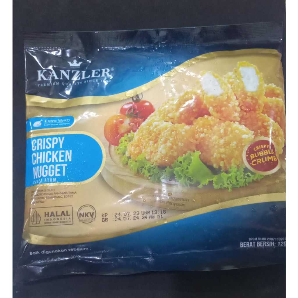

KANZLER CRISPY CHICKEN NUGGET 120G