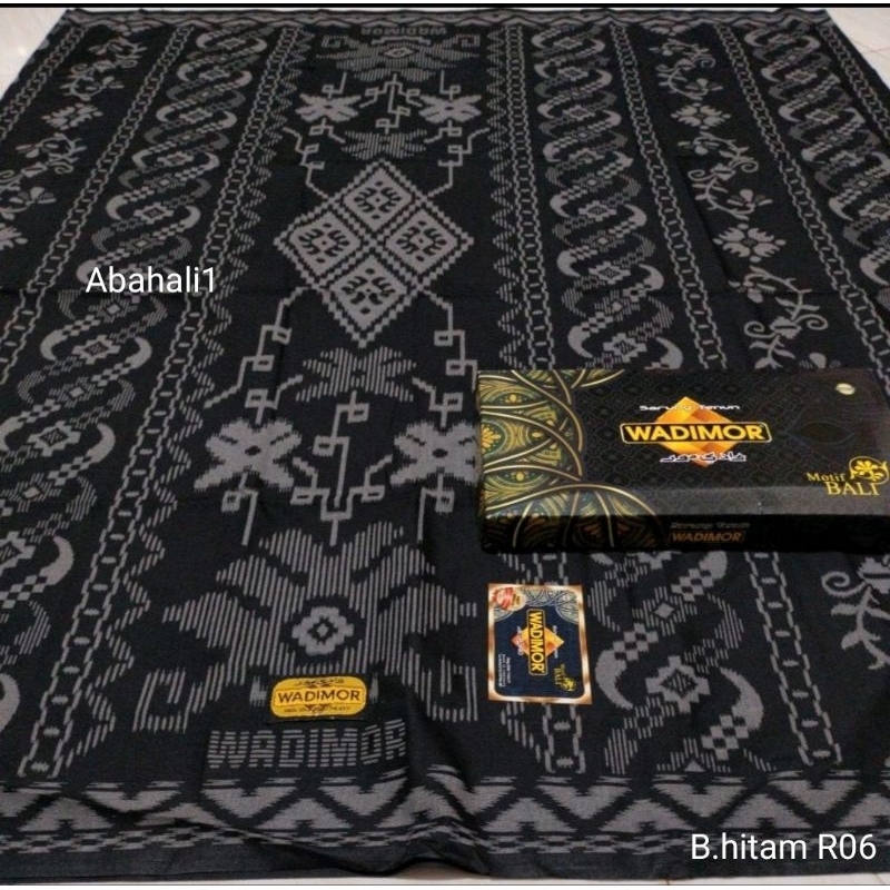 Sarung Wadimor Hitam Sarung Wadimor Motif Bali Sarung Wadimor Sarung Hitam