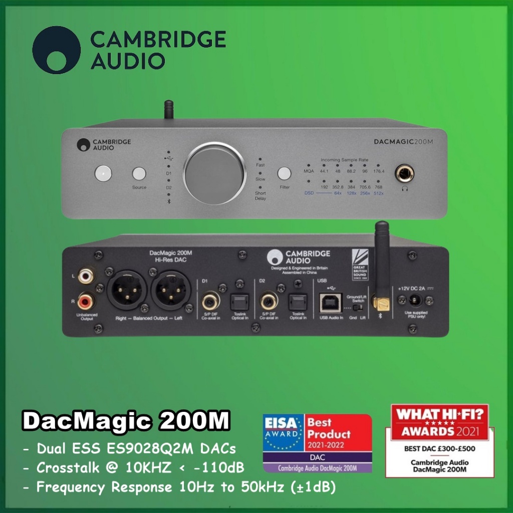 Cambridge Audio DacMagic 200 DAC Amplifier AMP Dac Magic 200M