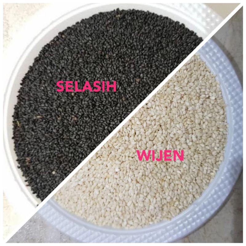 

Biji Selasih & Wijen Repack 50-100 gram