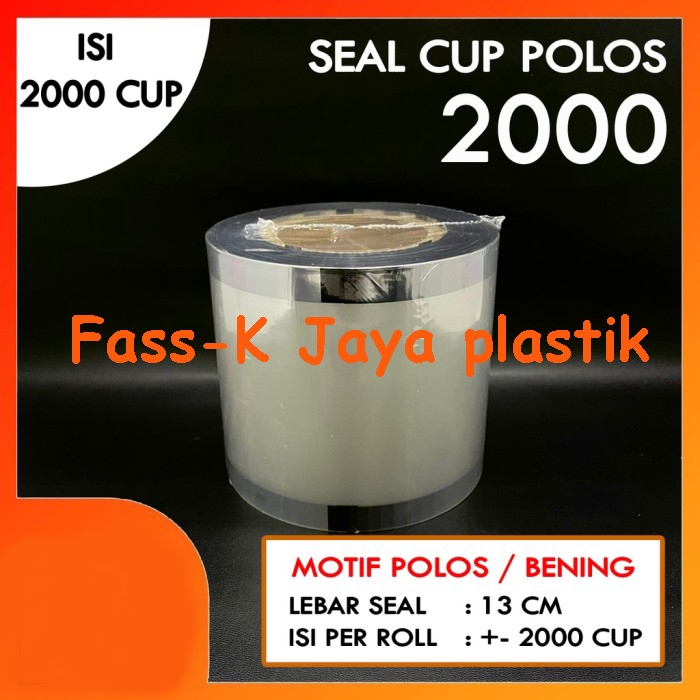 TUTUP PRESS GELAS 2000 / CUP ROLL SEALER / SEAL Cup Polos 2000 Lubang