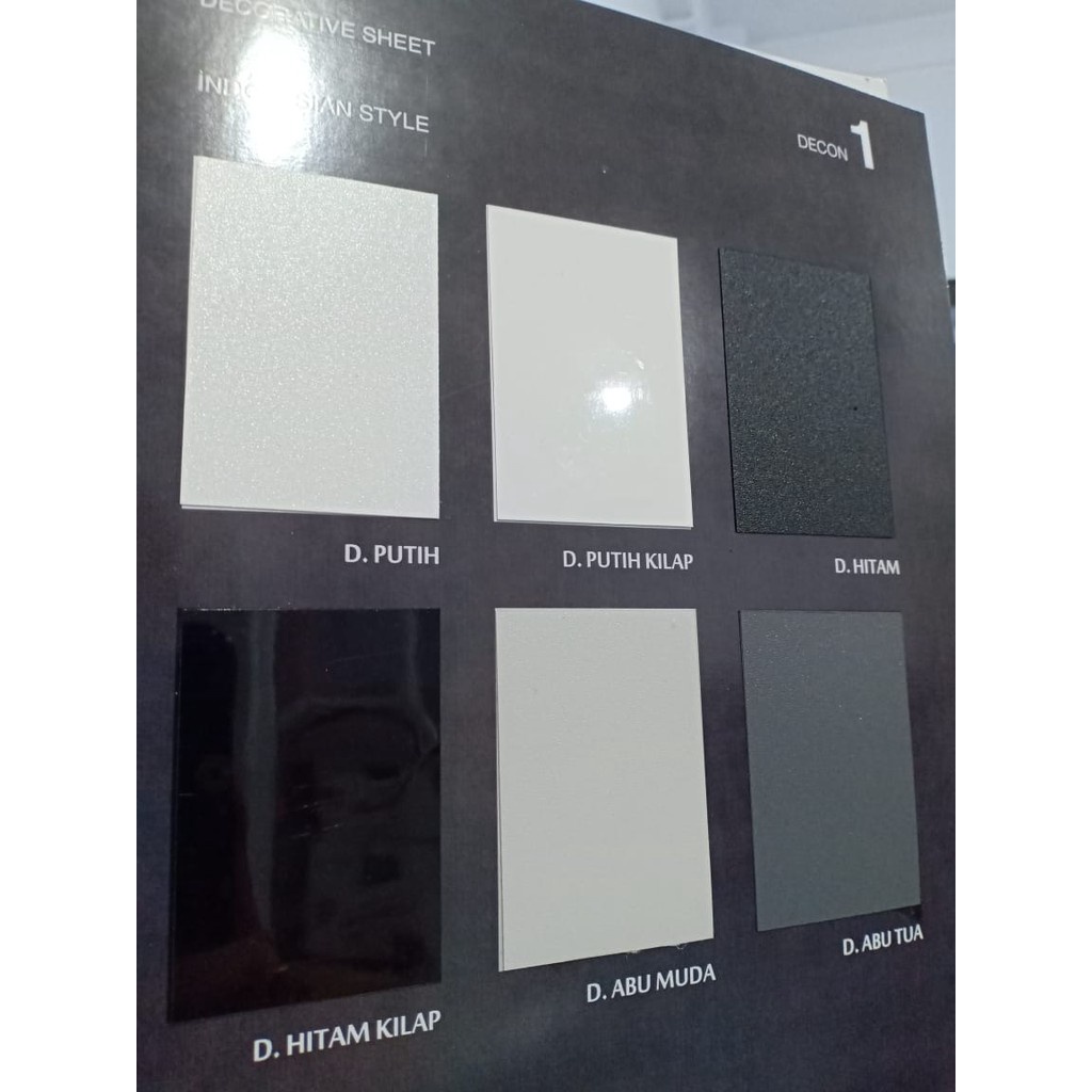 

PROMO HARI INI DECON SHEET POLOS DECON POLOS KILAP PVC SHEET GLOSSY PVC SHEET DOFF PVC SHEET KILAP PVC SOLID CS SHE 
