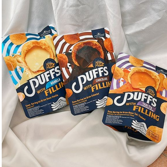 

Soes Kering Puffs Pouch 28gr (Vanilla, Chocolate, Thai Tea, Pandan)