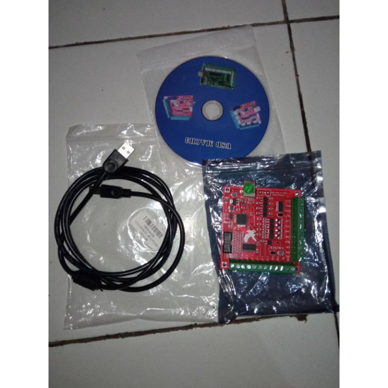 CNC USB MACH3 100Khz Breakout Board 4 Axis Interface Driver Motion