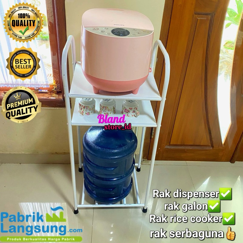 Rak Galon /Rak Dispenser /Rak Ricecooker Multifungsi