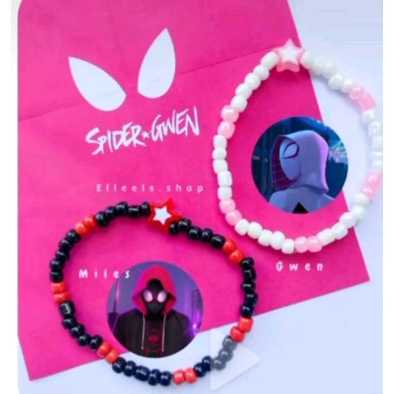 gelang couple spiderman & gwen