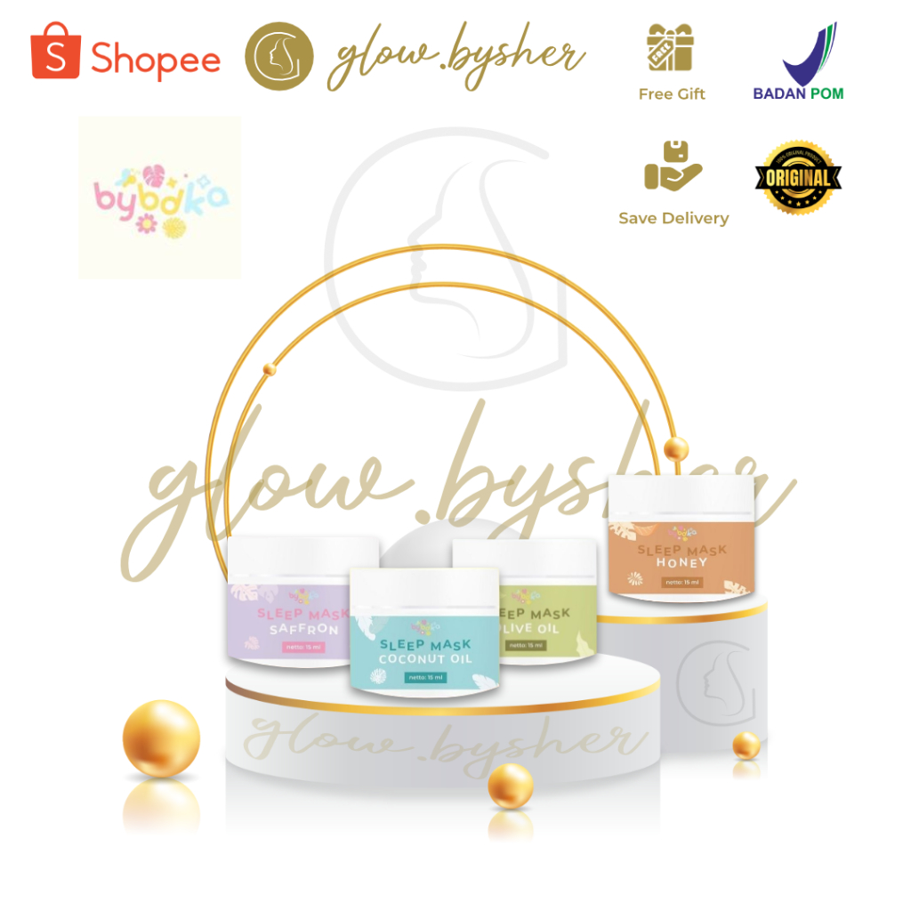 READY‼️ BYBDKA SLEEPMASK BYBDKA SLEEPING MASK BYBDKA.ID