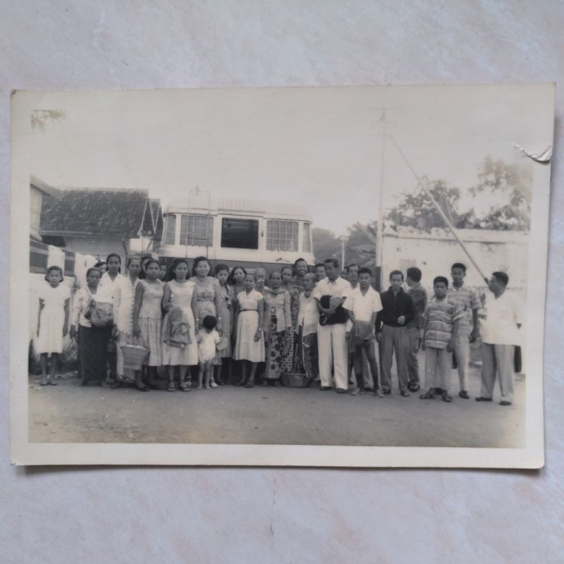 Foto Kuno Lawas Jadul Foto Bersama Orang-Orang Tionghoa 1950-1960 an - YN907