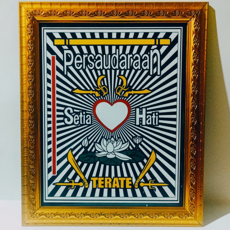 figora psht ukuran 10r pajangan bingkai sh terate