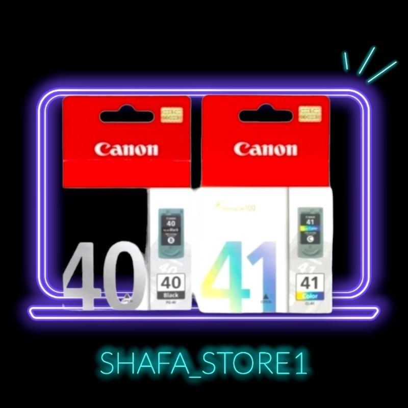 Tinta cartridge canon 40 dan 41