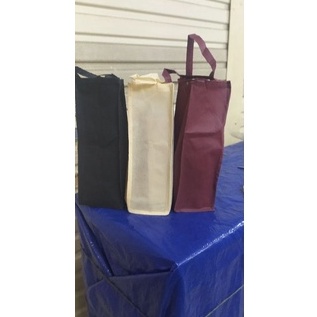 Stok Baru tas spunbond kain botol bisa buat winne isi 12 pcs terlaris.