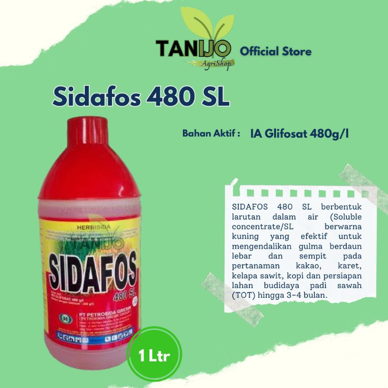 Sidafos 480SL 1 Liter
