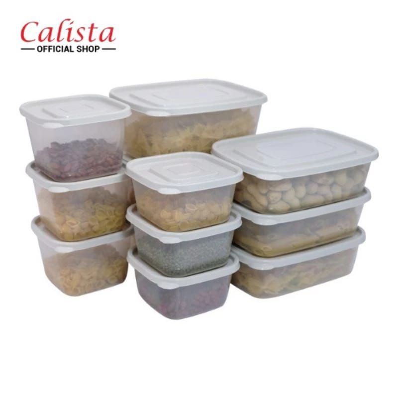M1 CALISTA RUMOI 12 PCS FOOD CONTAINER WADAH PENYIMPANAN