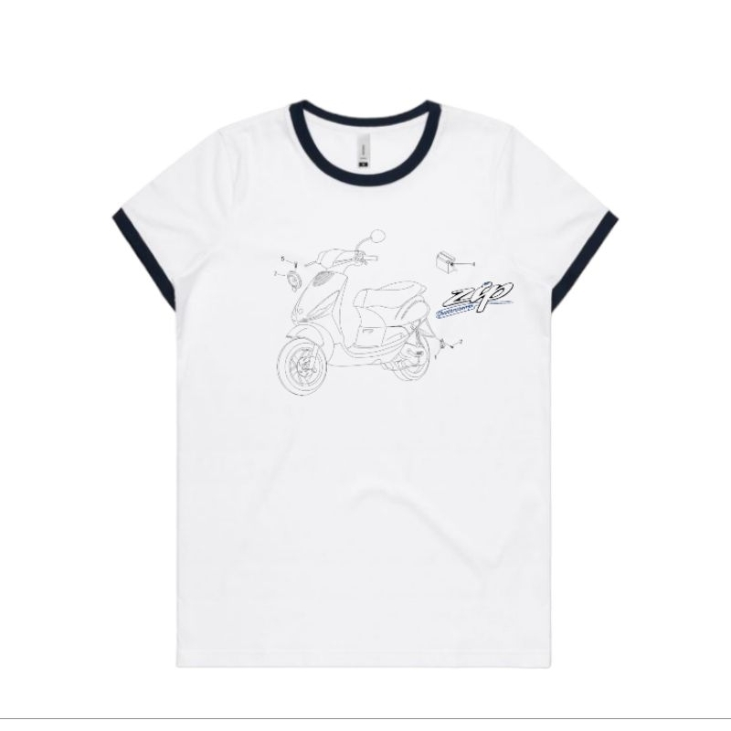 KAOS RINGER VESPA PIAGIO ZIP