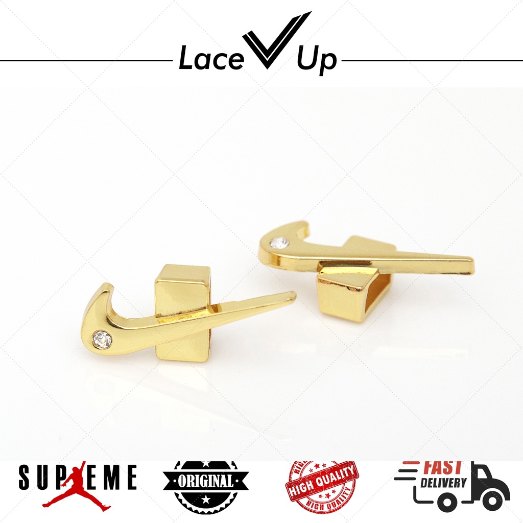 Star Buckle AF1 Swoosh Buckle / Plat / Gesper Tali Sepatu 