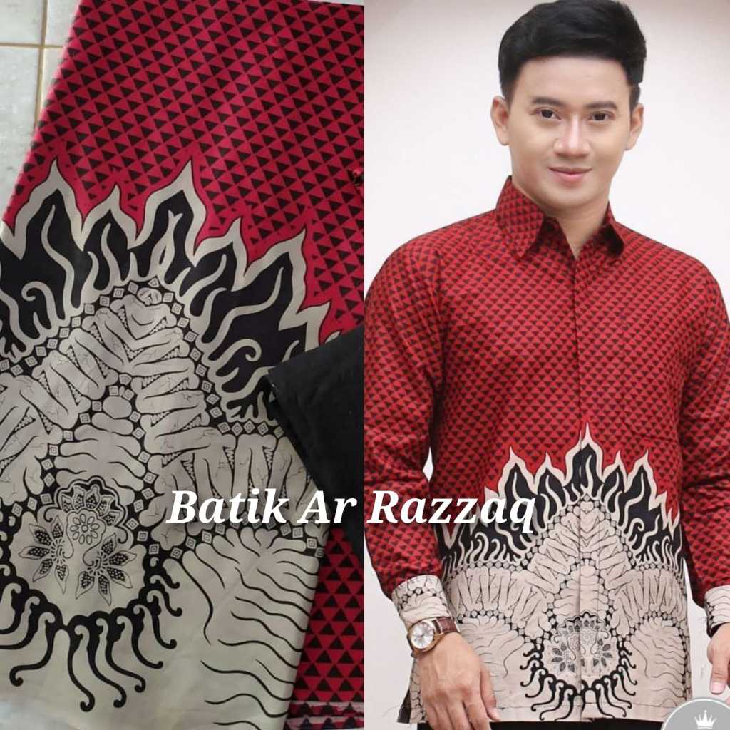 Kain batik printing motif mowo kain batik bahan baju kain meteran batik pekalongan