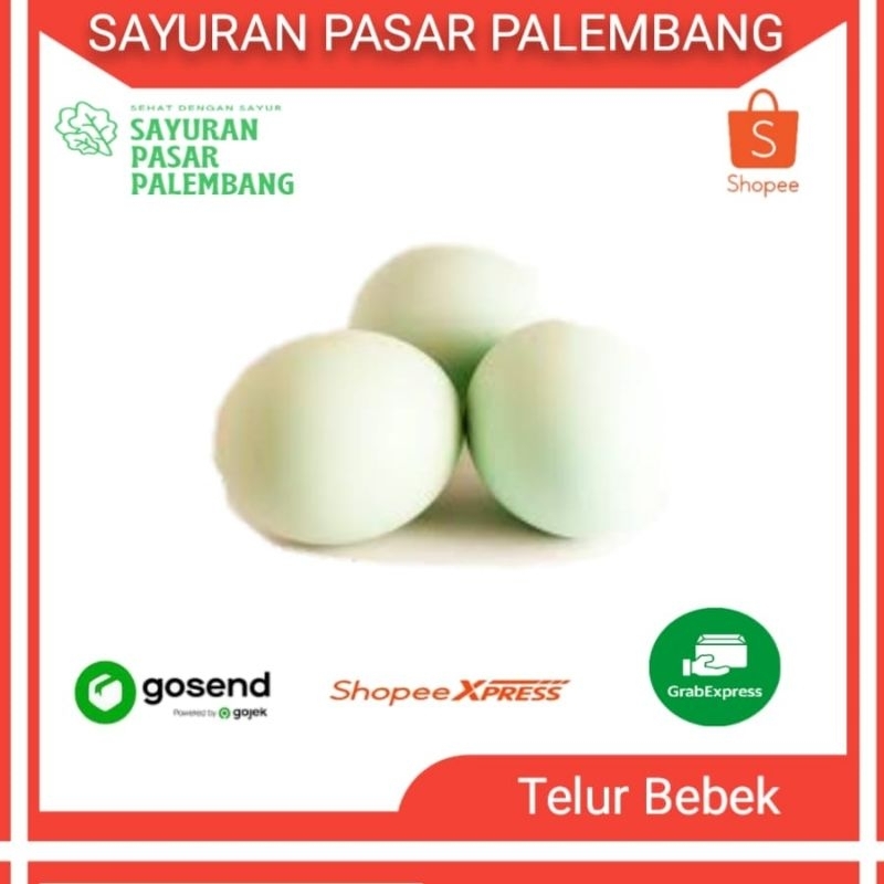 

Telur Bebek Mentah - Sayuran Pasar Palembang