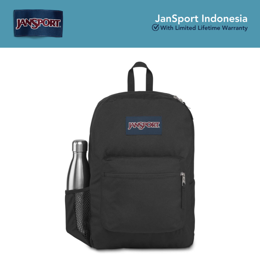 JanSport Tas Ransel / Backpack / Daypack Cross Town Black