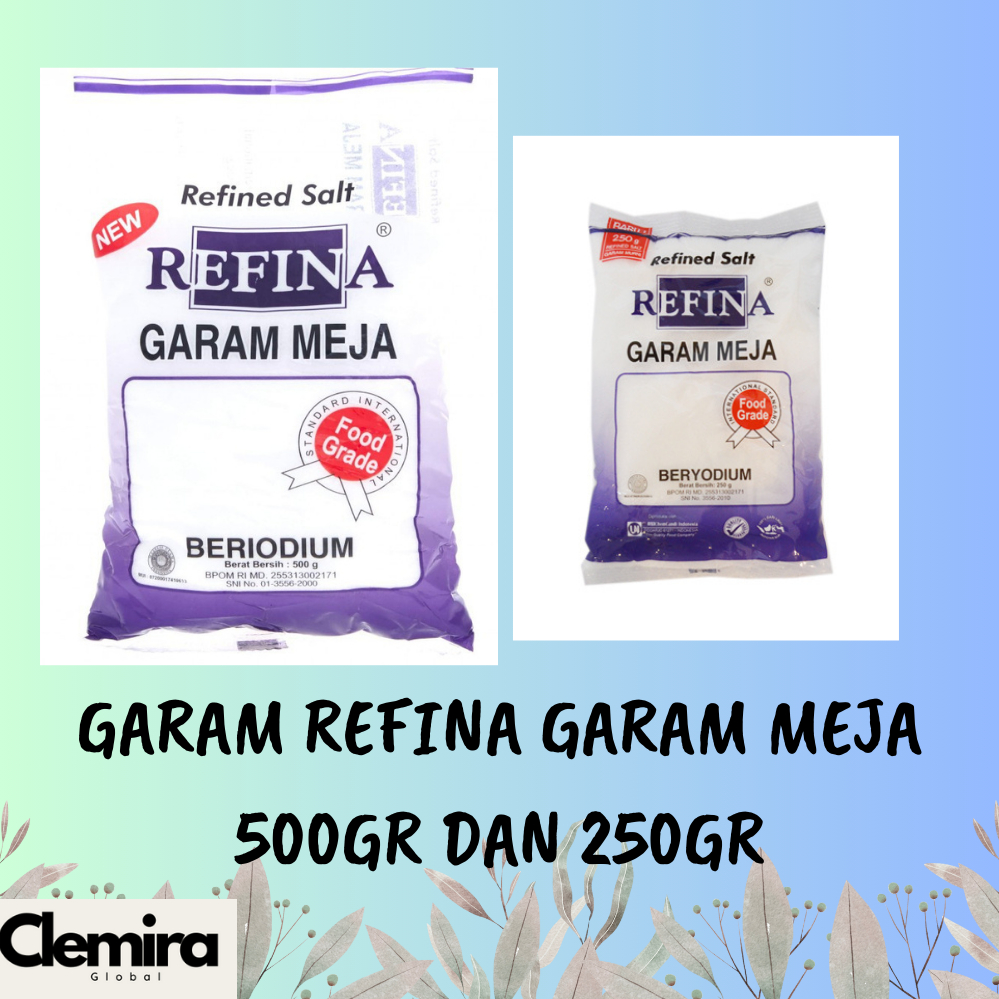 

REFINA GARAM MEJA DENGAN 2 KEMASAN