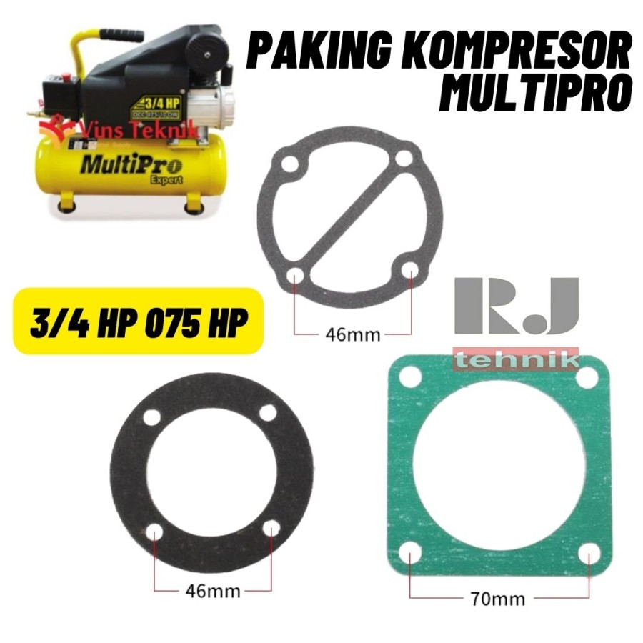 Paking Kompresor Angin Multipro 3/4 HP