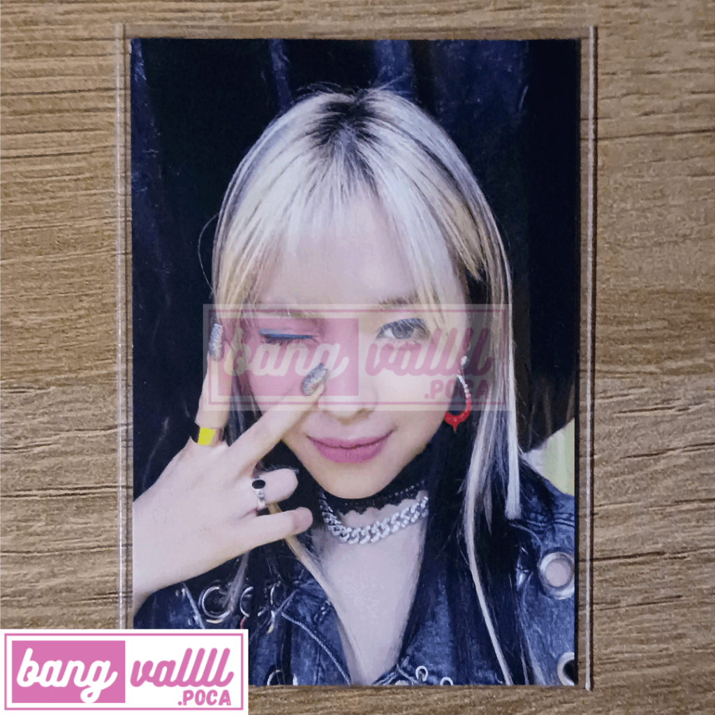 PHOTOCARD PC RYUJIN ITZY CRAZY IN LOVE POB TOWER RECORD OFFICIAL