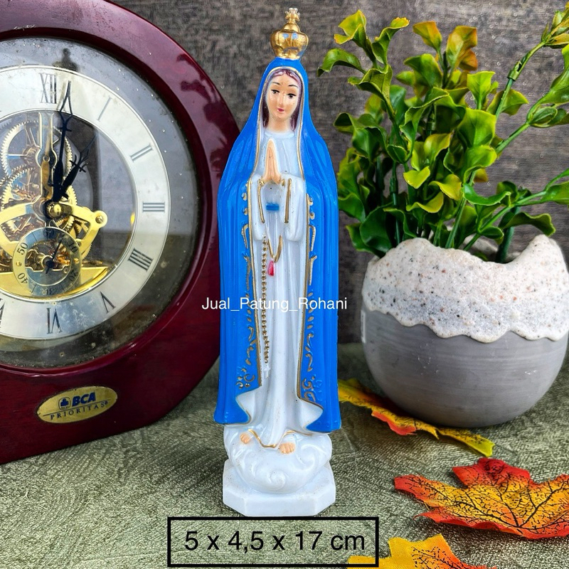 Patung Maria Fatima 17 cm