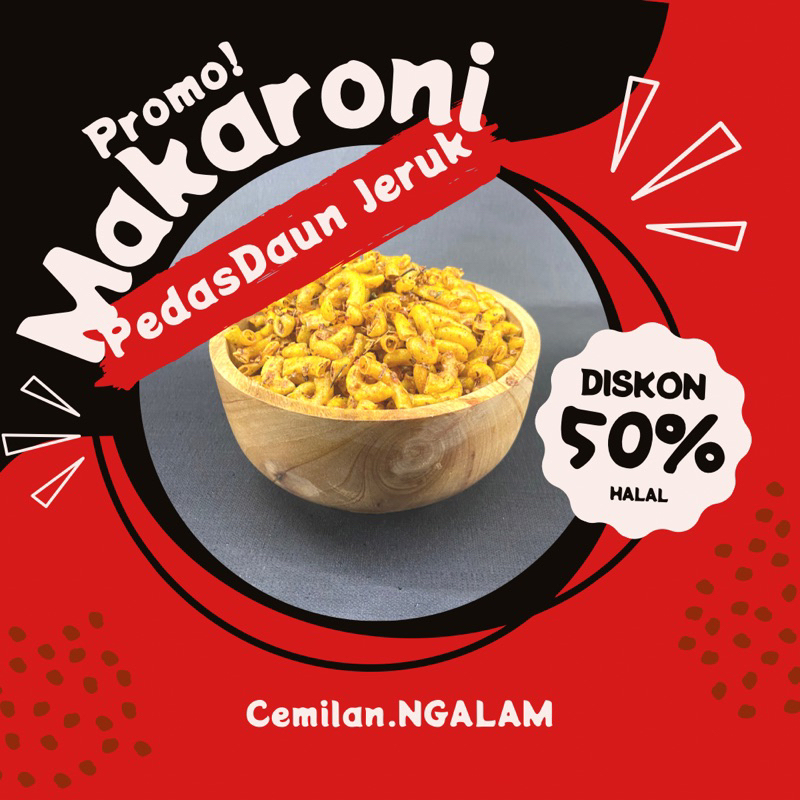 

makaroni pedas daun jeruk