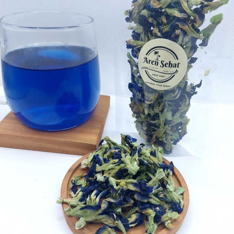 

Bunga telang / Teh Telang Kering /Teh Biru /Butterfly Pea / Teh Bunga Telang Kering