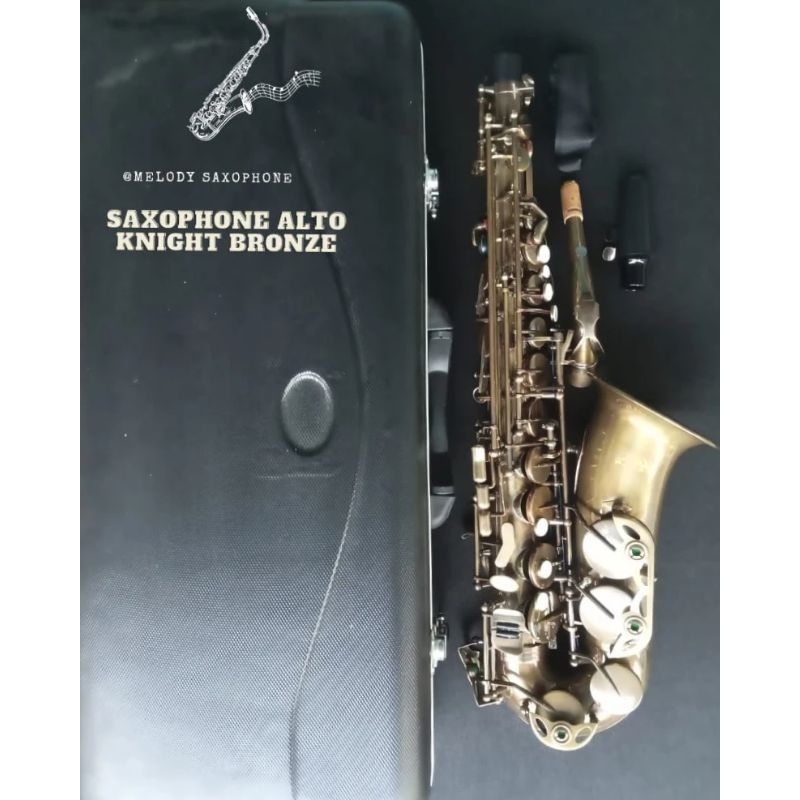 saxophone alto knight bronze