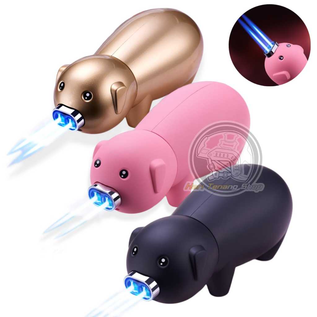 Korek model babi besar  korek api babi besar korek unik pemantik babi