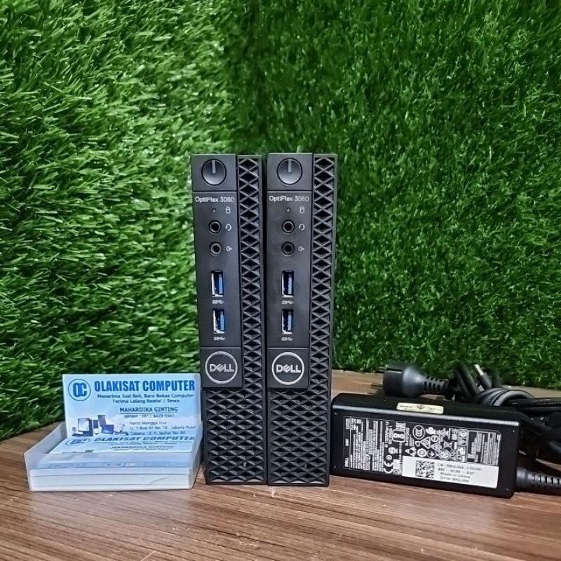 PC MINI DELL 3060 I7 8700  WIFI GENERASI 8 RAM/SSD PILIH VARIAN