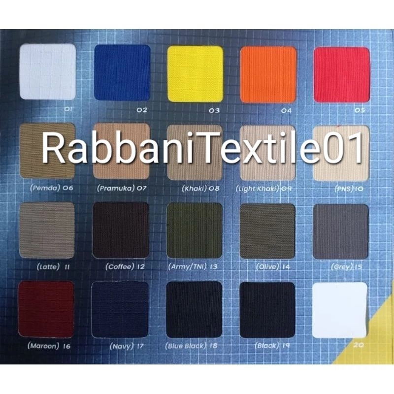 Bahan kain Ripstop TR Tornado kain Ripstop Tornado