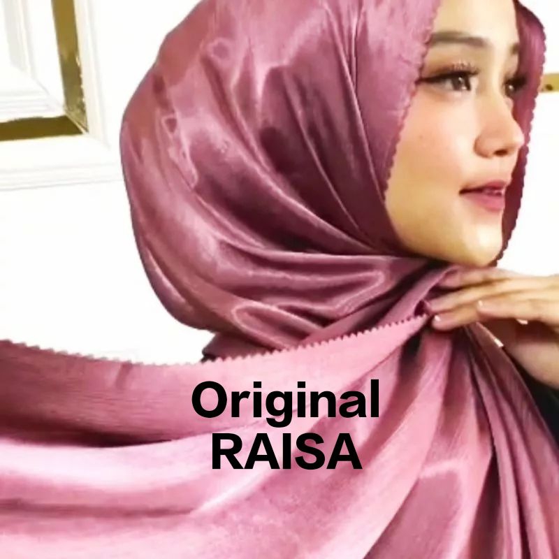 PASHMINA CREDENZA CARDENZA POLOS SILKY LASER CUT PREMIUM ORIGINAL RAISA - ummiyuni hijab