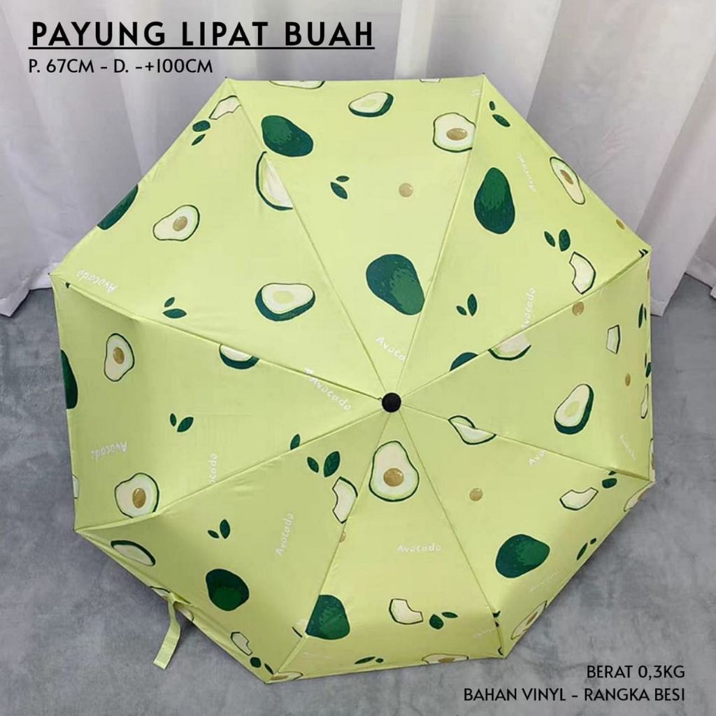 Payung Lipat Anti UV Motif Beruang Kuning Karakter Lucu Payung Teduh Portable Murah Berkualitas Payu