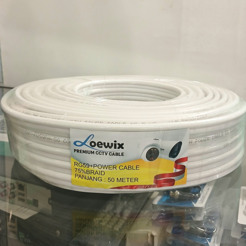 KABEL CCTV COAXIAL RG59 LOEWIX