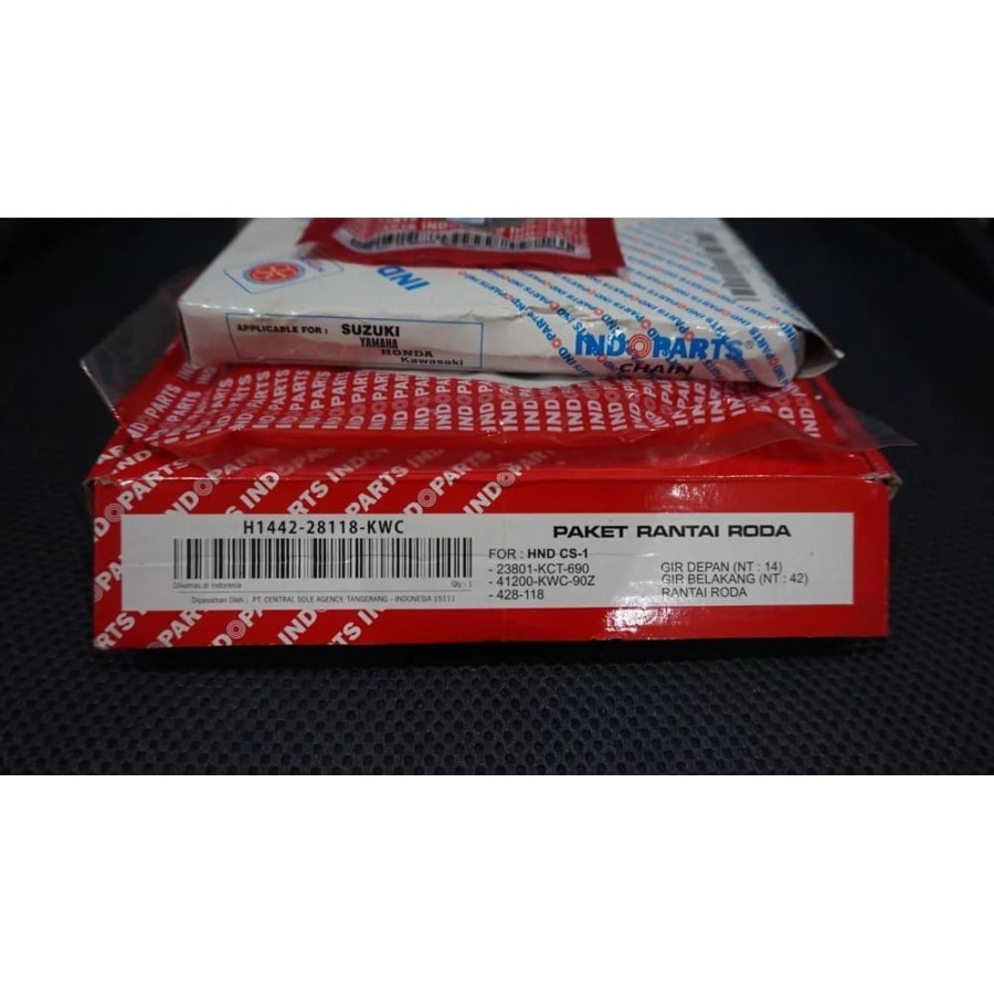 GEAR GER SET HONDA CS1 INDOPART