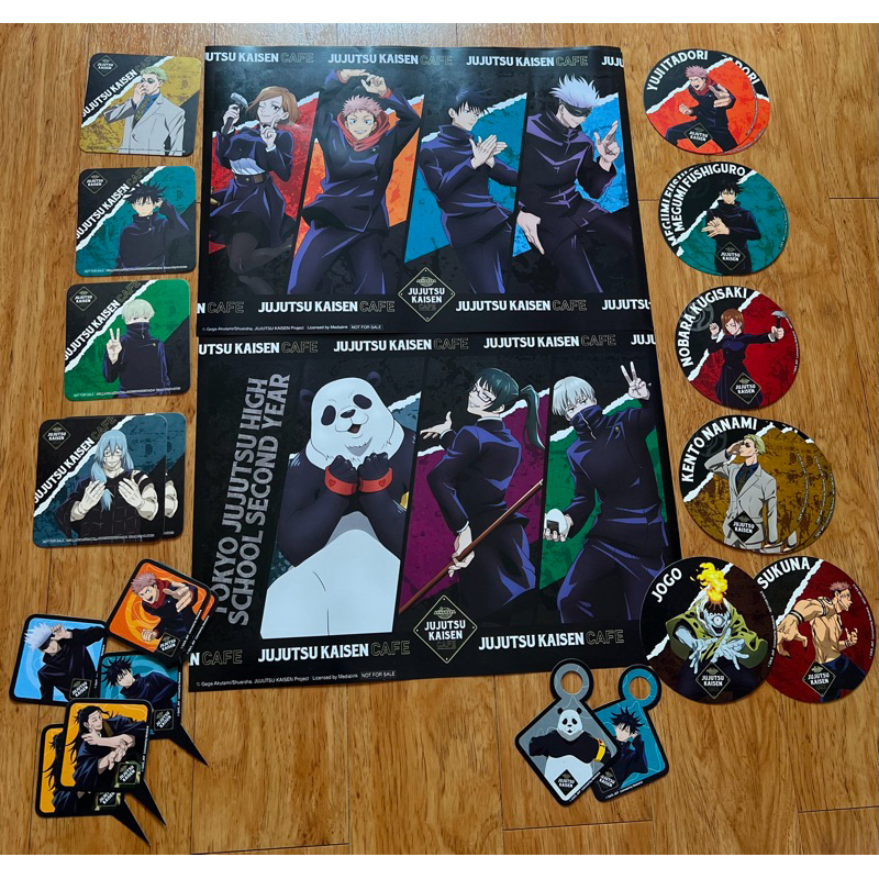 Jujutsu Kaisen Kafe Akihabara Round Coaster Official