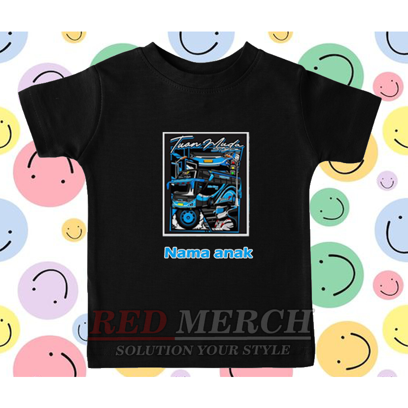 KAOS TELOLET BUA KAOS ABAK MOTIF BUS MANIA BUS BASURI TUAN MUDA