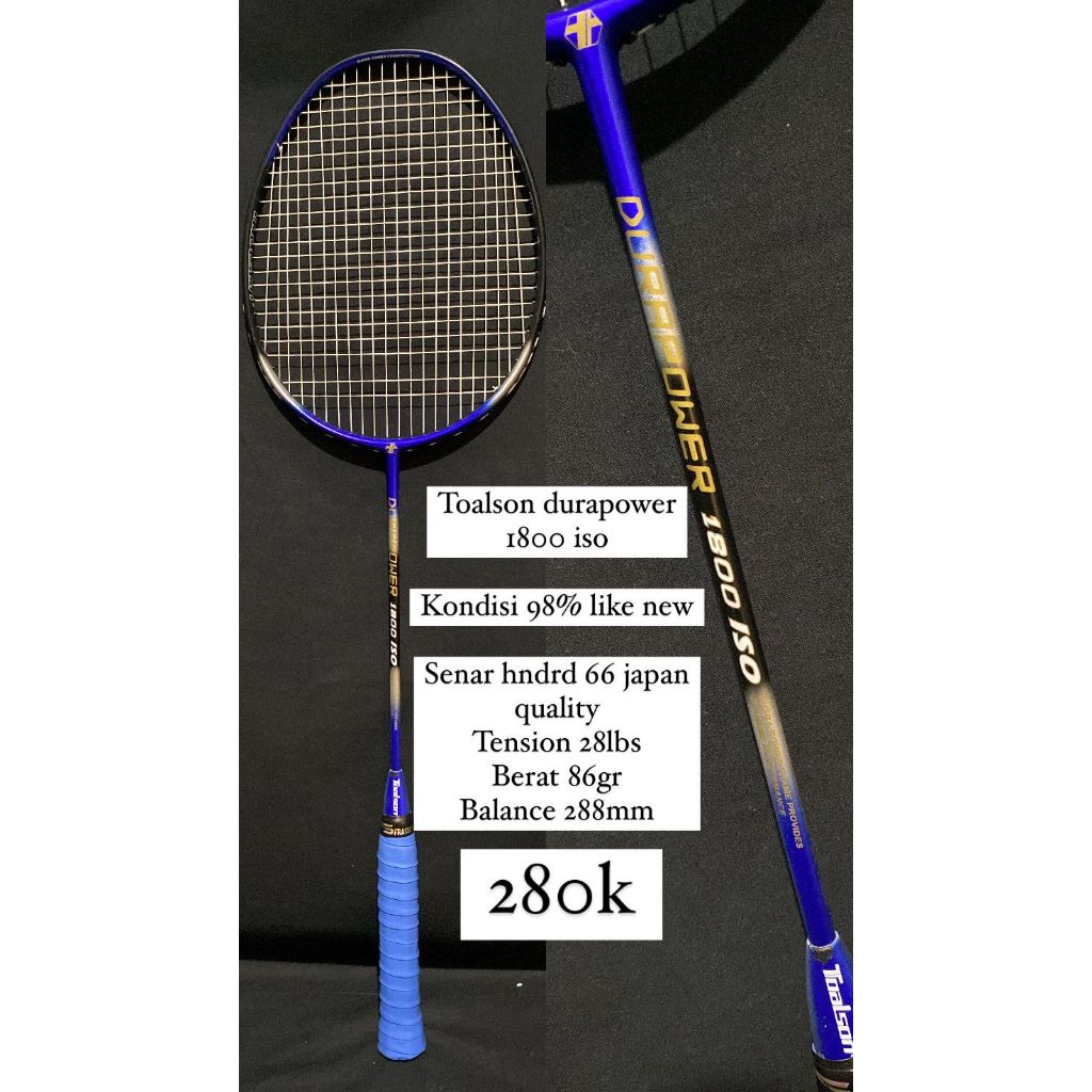 toalson  durapower 1800 iso