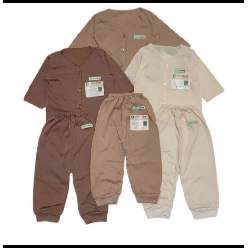 3 pcs setelan bayi lengan panjang/baju bayi murah/baju bayi lengan panjang