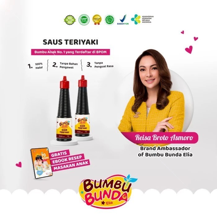 

RB22 Bumbu Bunda By Elia Saus Teriyaki 140ml Tanpa Pengawet
