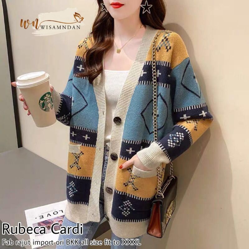 Rubeca cardi / Damian cardi / Shika cardi / Vania cardi / cardigan rajut import ori bkk / outer raju
