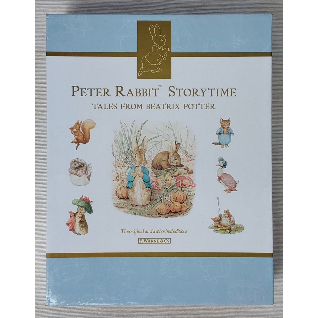 ***LIKE NEW*** 4 VOLUME BOX SET - Peter Rabbit Storytime: Tales From Beatrix Potter (The Original & 