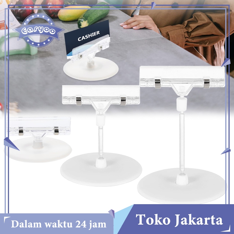 

Isi 10 Stand Price Tag Hanger Jepitan Promosi Supermarket Hanger Menu Makanan