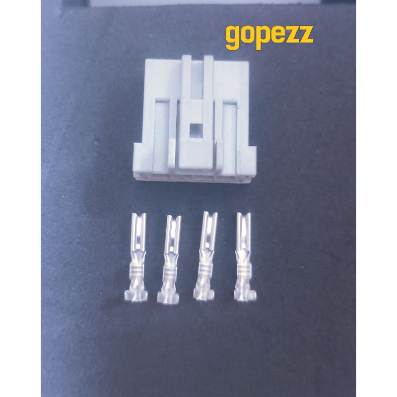 Soket skun Kontak 4 Pin Keyless Honda Beat Esp Vario esp 125 Vario 150 esp PCX 150 Scoopy.